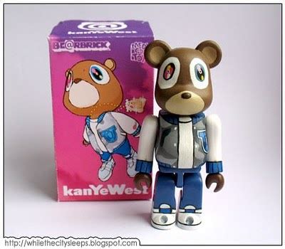 chanel bear brick|kanye west bearbrick.